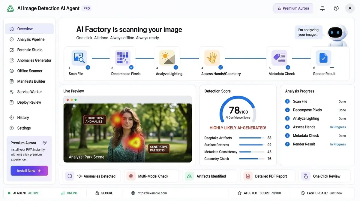 AI asset valuation assistant — example of the AI tool dashboard software